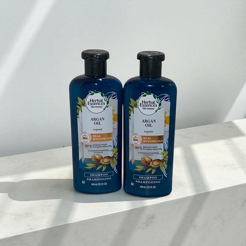 Herbal Essences Argan Oil Repair Shampoo Set of 2 - 13.5 fl oz Each, Bio Renew